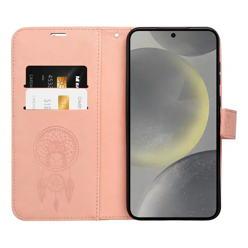 MEZZO Book case preklopna torbica za SAMSUNG GALAXY A55 5G dream catcher peach fuzz