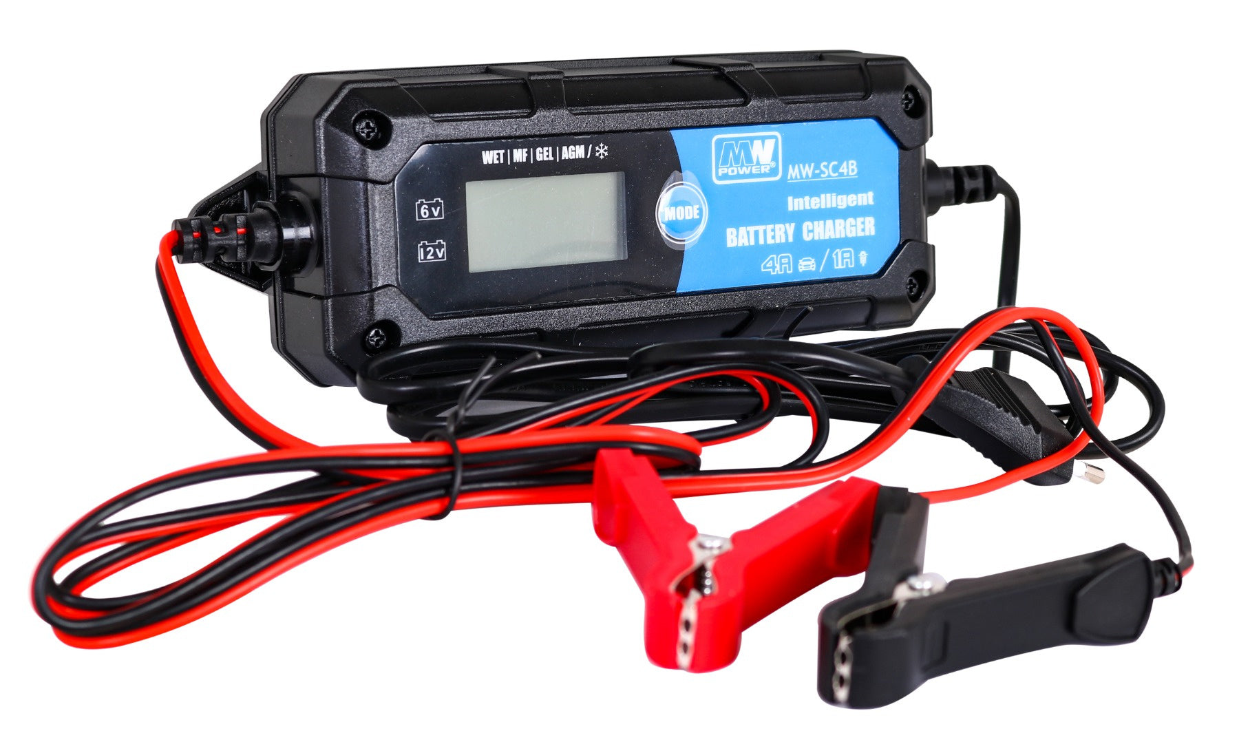 CHARGER WITH LCD DISPLAY 6V I 12V