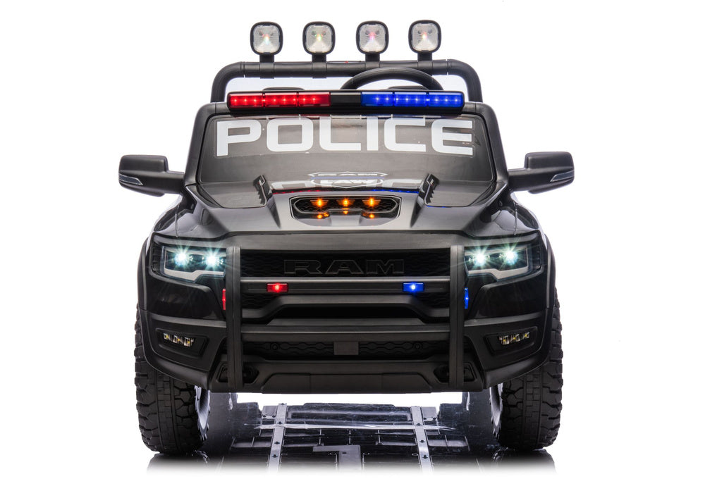 Licencirani policijski auto na akumulator RAM ZB629-P 4x4- dvosjed - crni