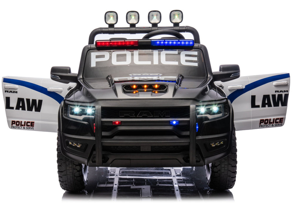 Licencirani policijski auto na akumulator RAM ZB629-P 4x4- dvosjed - crni