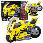 Motor i radiona za igru za sastavljanje 43cm - žuti