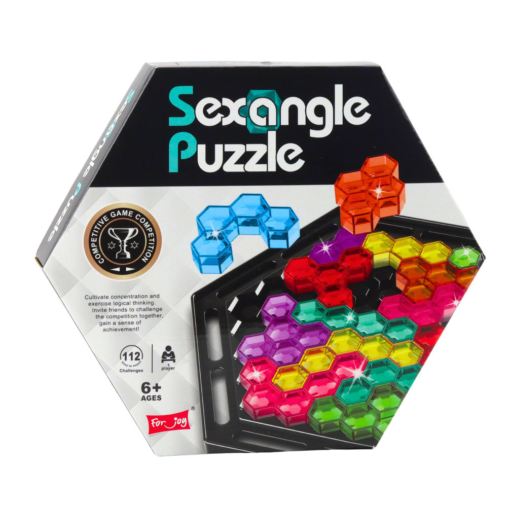 Sexangle - logična igra za djecu sa 16 blokova i 112 izazova
