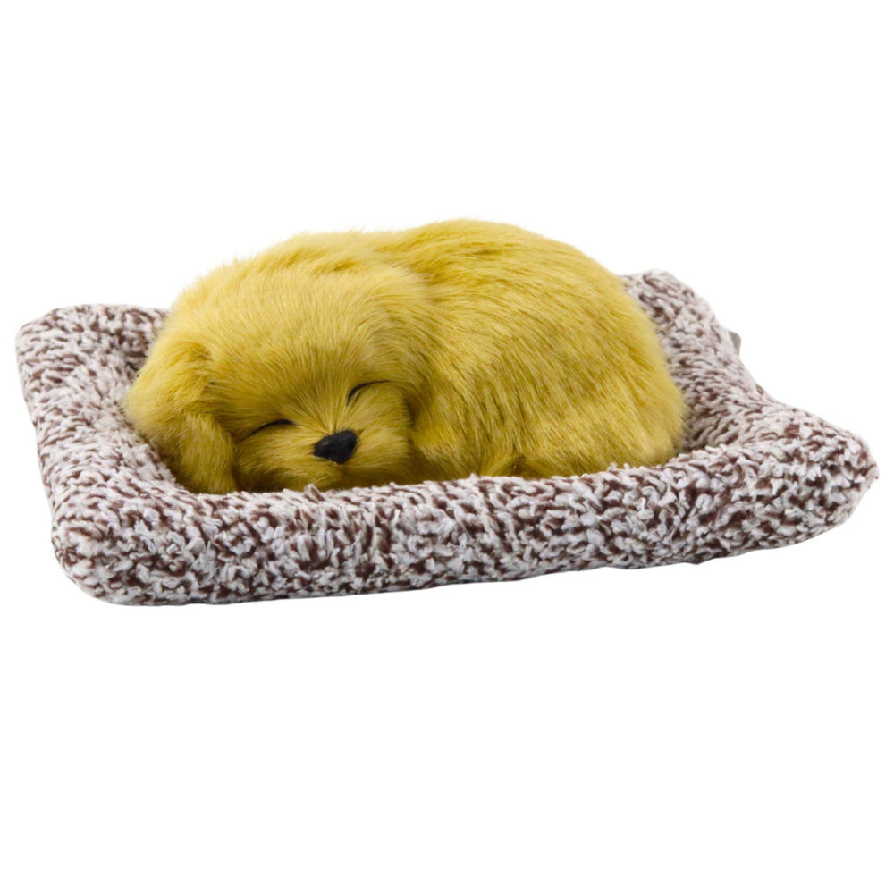 Pas koji spava na jastuku za igru -  bež