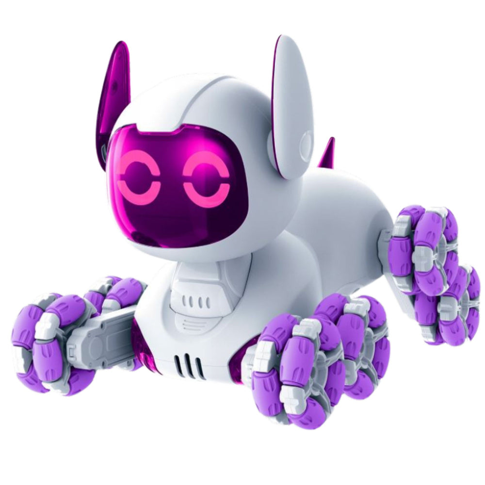 Robot na daljinsko upravljanje TOOBY 360° - Ljubičasto/bijeli