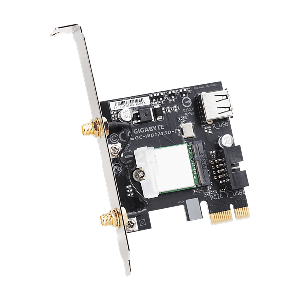 Gigabyte GC-WB1733D-I kartica za umrežavanje Interno WLAN / Bluetooth 1733 Mbit/s