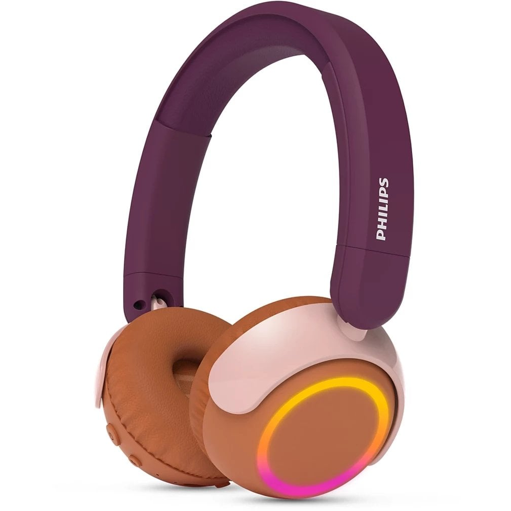 Philips TAK4200MP/00 naglavne slušalice i slušalice s ugrađenim mikrofonom Bežično Obruč za glavu Pozivi/glazba Bluetooth Narančasto, Ljubičasto, Ruža