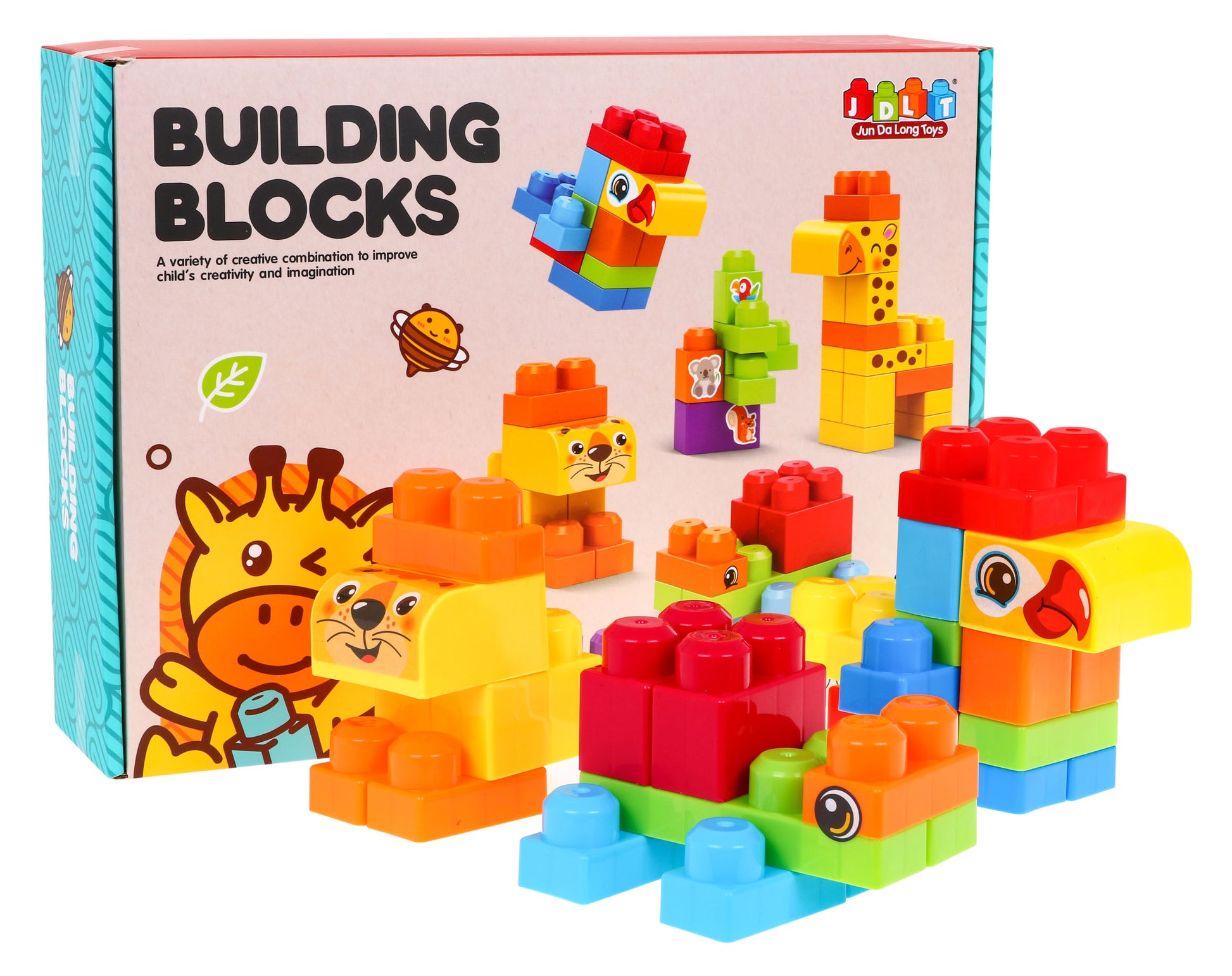 Kockice za slaganje MEGA blocks 68 elemenata
