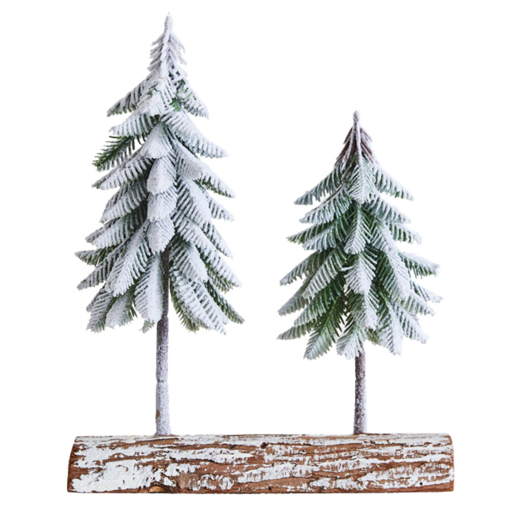 Dekorativna božićna drvca 34 x 28 cm - 2 drvca