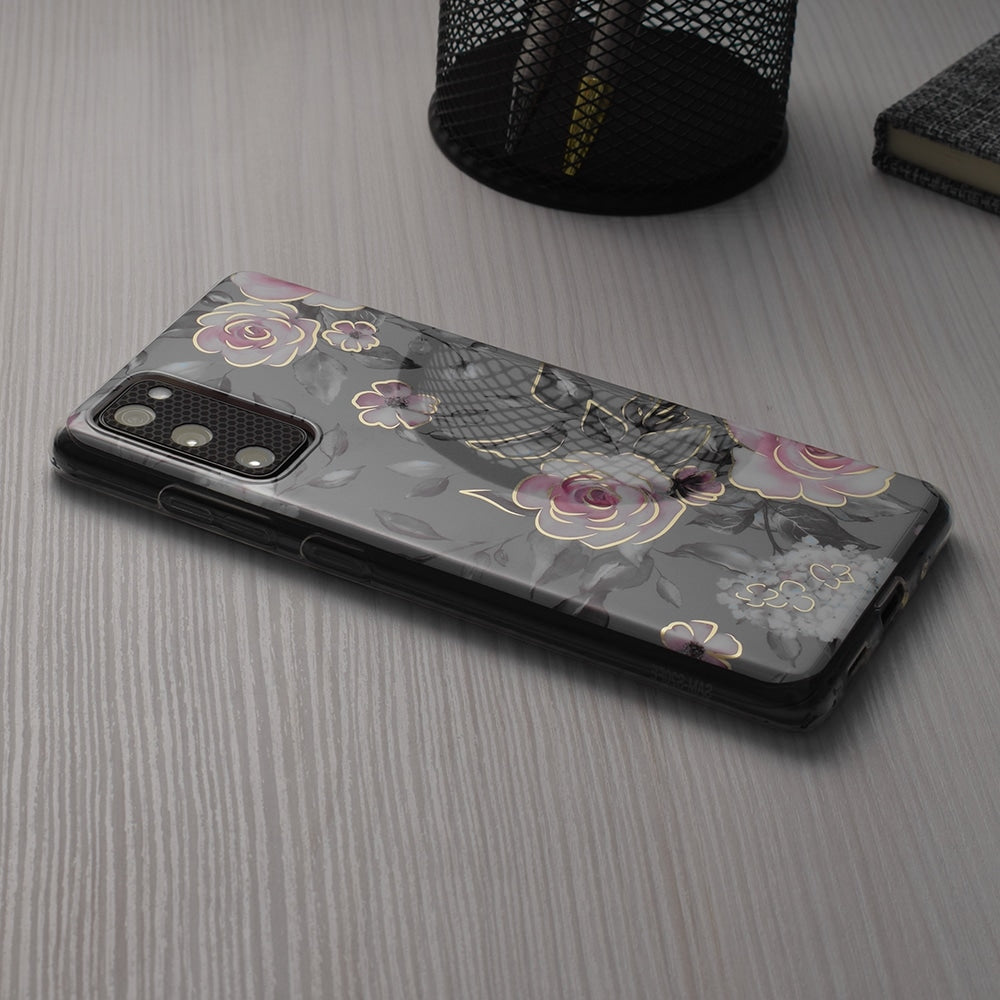 Techsuit Marble Series maska za Xiaomi Redmi Note 11 / Note 11S Bloom of Ruth Gray