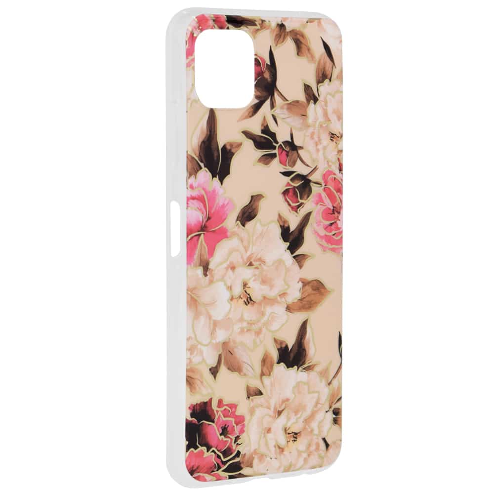 Techsuit Marble Series maska za Samsung Galaxy A22 5G Mary Berry Nude