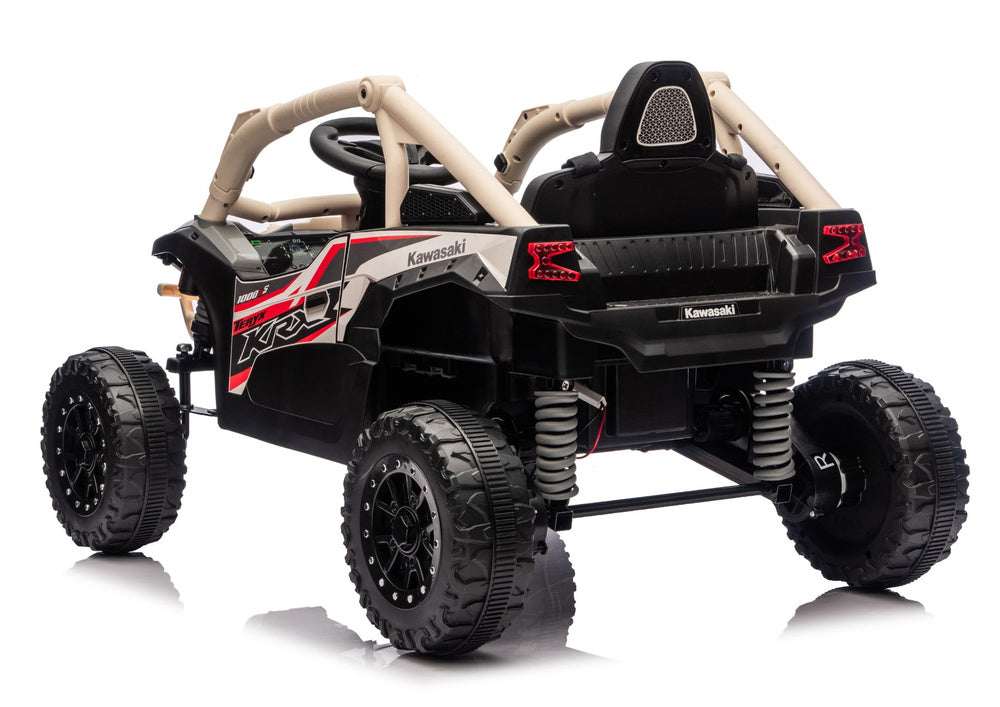 Licencirani buggy na akumulator Kawasaki JS330 - crno/bež