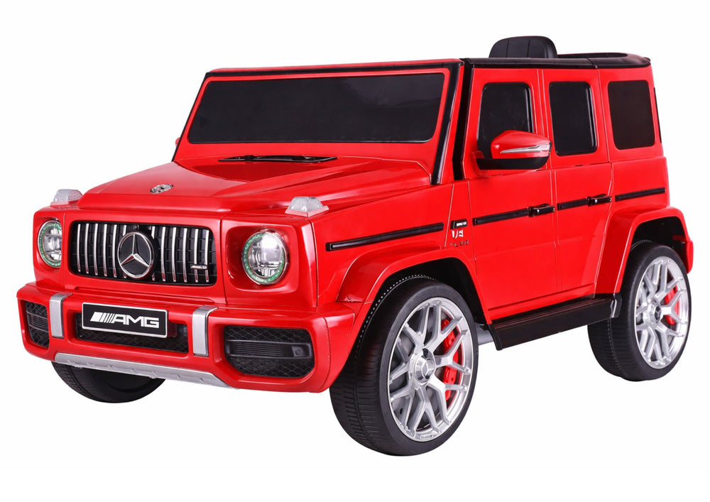 Licencirani auto na akumulator Mercedes G63 (S306) - Crveni