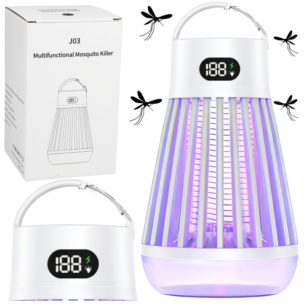 Electric Mosquito Killer Lamp UV Light White