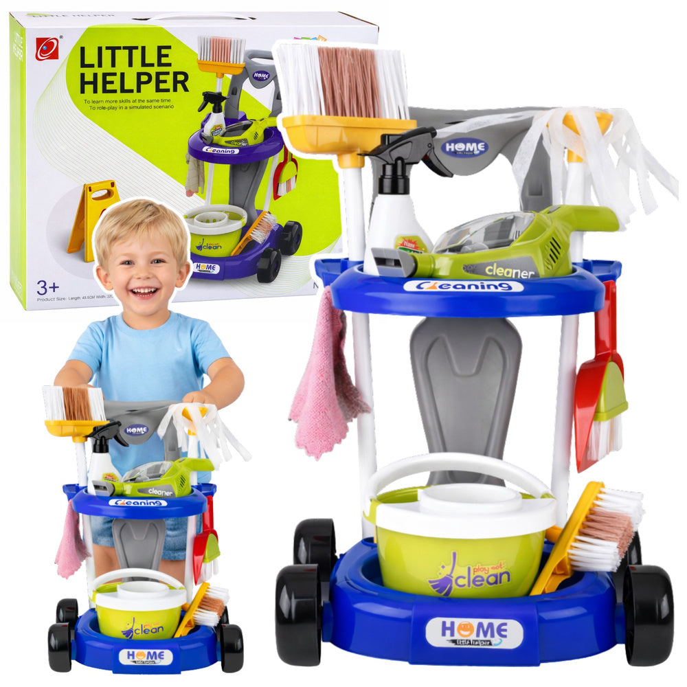 Children's Cleaning Set Stroller Interactive Vacuum Cleaner Accessories
