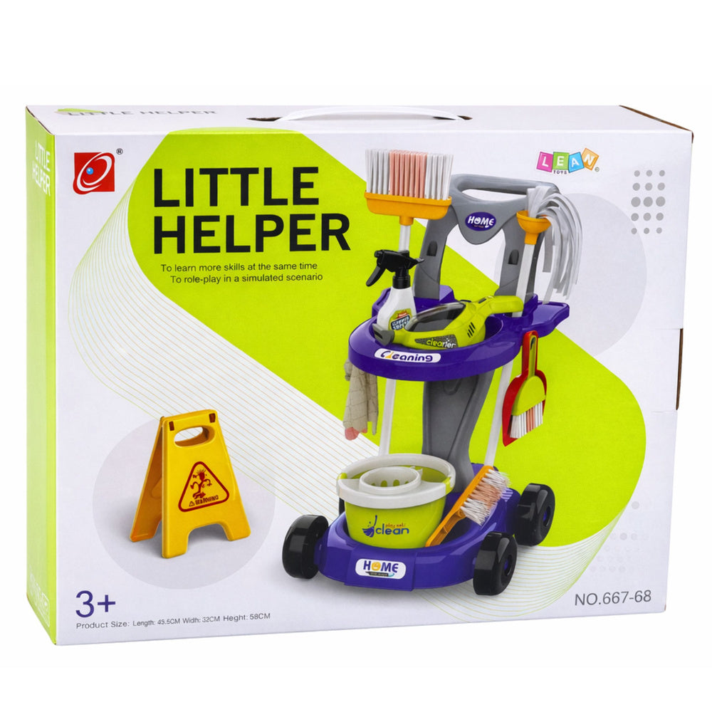 Children's Cleaning Set Stroller Interactive Vacuum Cleaner Accessories