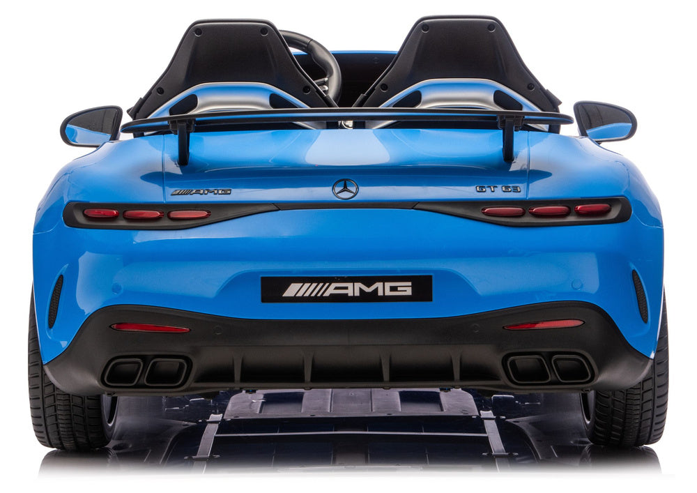 Licencirani auto na akumulator Mercedes GT63 AMG DK-GT63 24V - dvosjed - plavi
