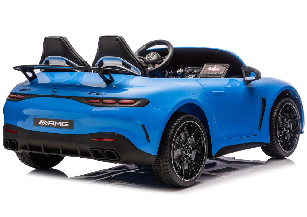 Licencirani auto na akumulator Mercedes GT63 AMG DK-GT63 24V - dvosjed - plavi