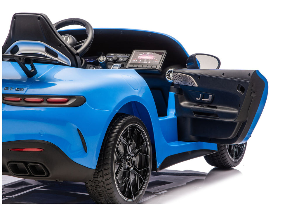Licencirani auto na akumulator Mercedes GT63 AMG DK-GT63 24V - dvosjed - plavi