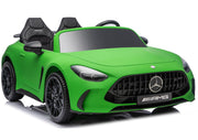 Licencirani auto na akumulator Mercedes GT63 AMG DK-GT63 24V – dvosjed – mat/zelena