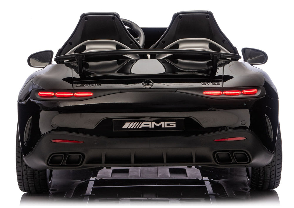 Licencirani auto na akumulator Mercedes GT63 AMG DK-GTQ63 24V - dvosjed - crna