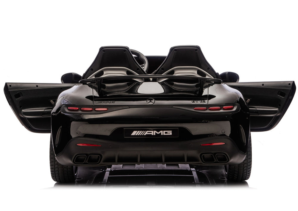 Licencirani auto na akumulator Mercedes GT63 AMG DK-GTQ63 24V - dvosjed - crna