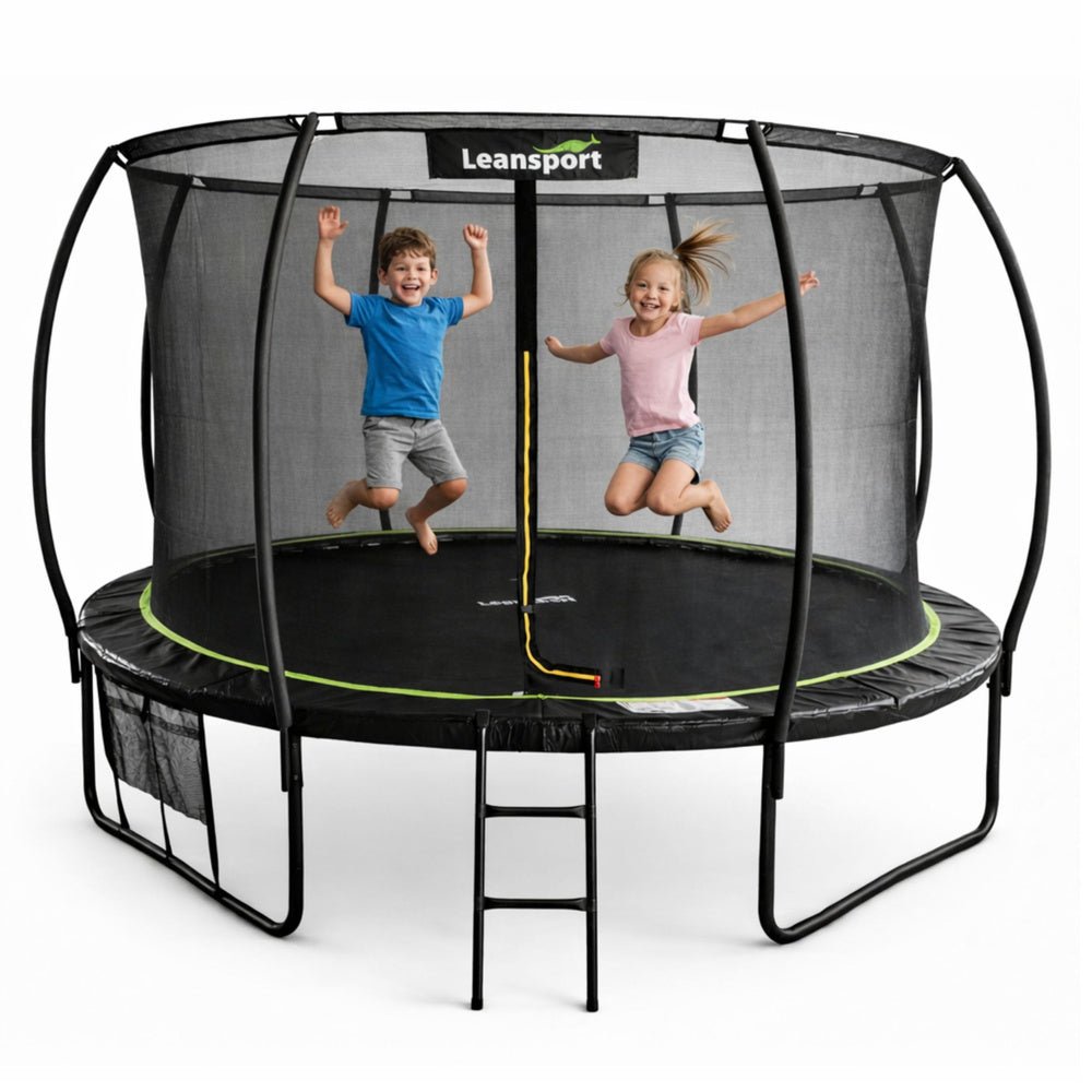Trampolin 427 cm s zaštitnom mrežom i ljestvama - garden