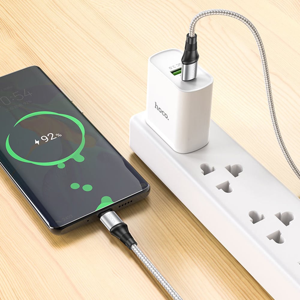 HOCO Kabel za punjenje (X50 Exquisito) USB Type-C na USB Type-C PD 100W 5A 1.0m crni