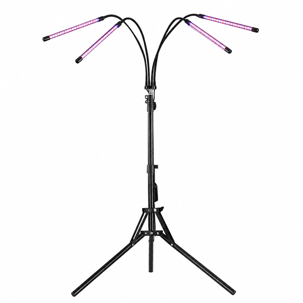 LED lampa s daljinskim upravljačem za uzgoj biljaka s 4 panela