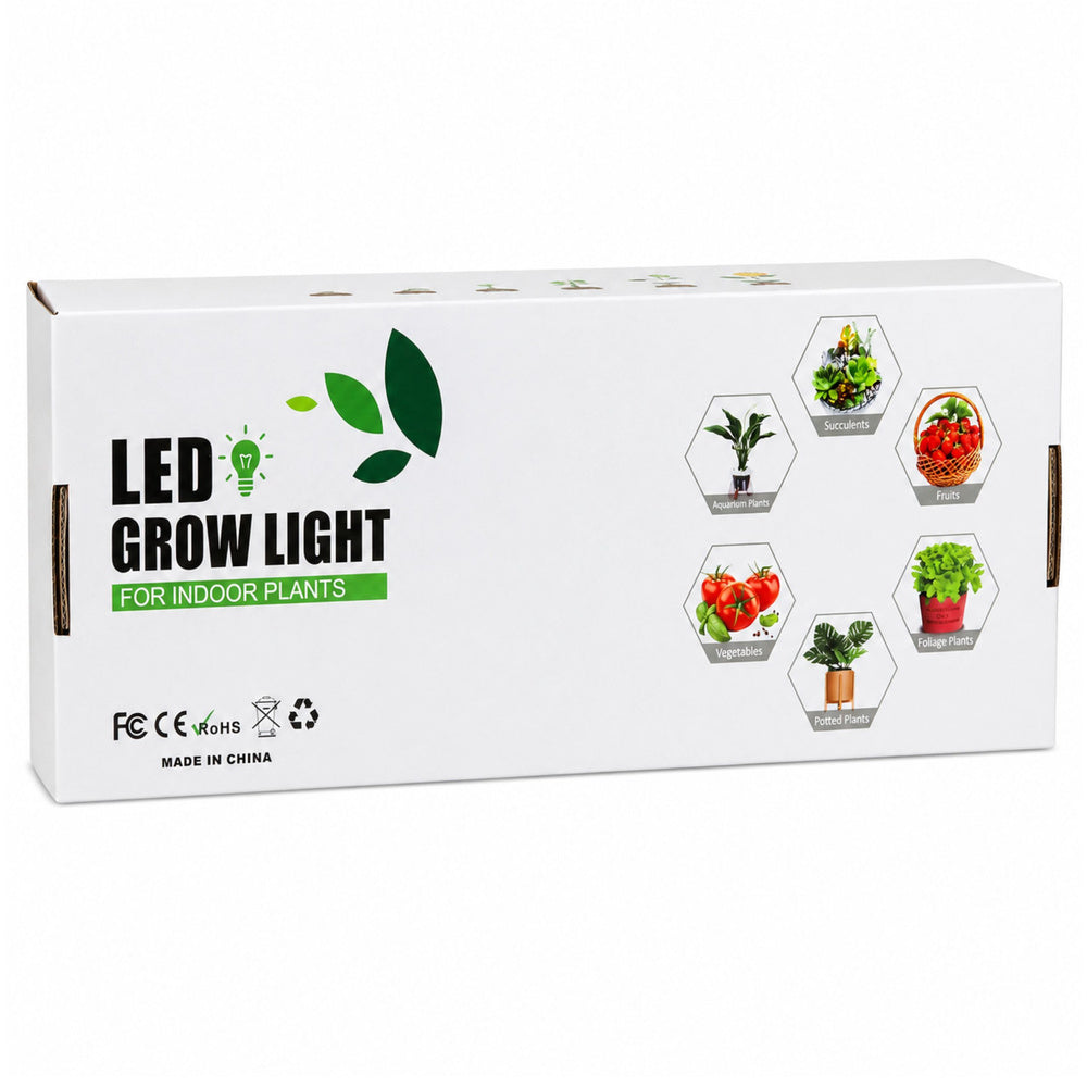 LED lampa s daljinskim upravljačem za uzgoj biljaka s 4 panela