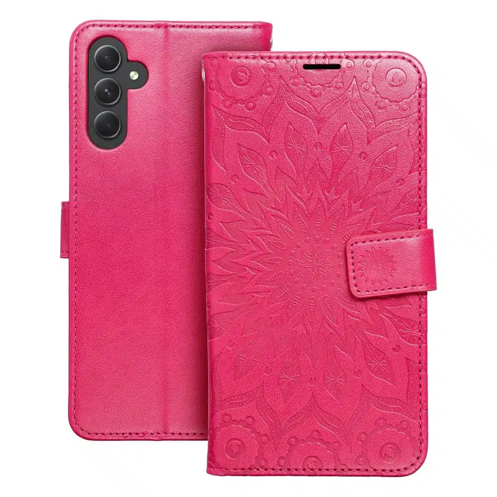 MEZZO Book case preklopna torbica za SAMSUNG GALAXY A54 5G mandala magenta