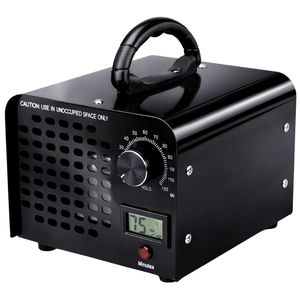 Generator ozona 60000 MG s displayom i tajmerom - crni