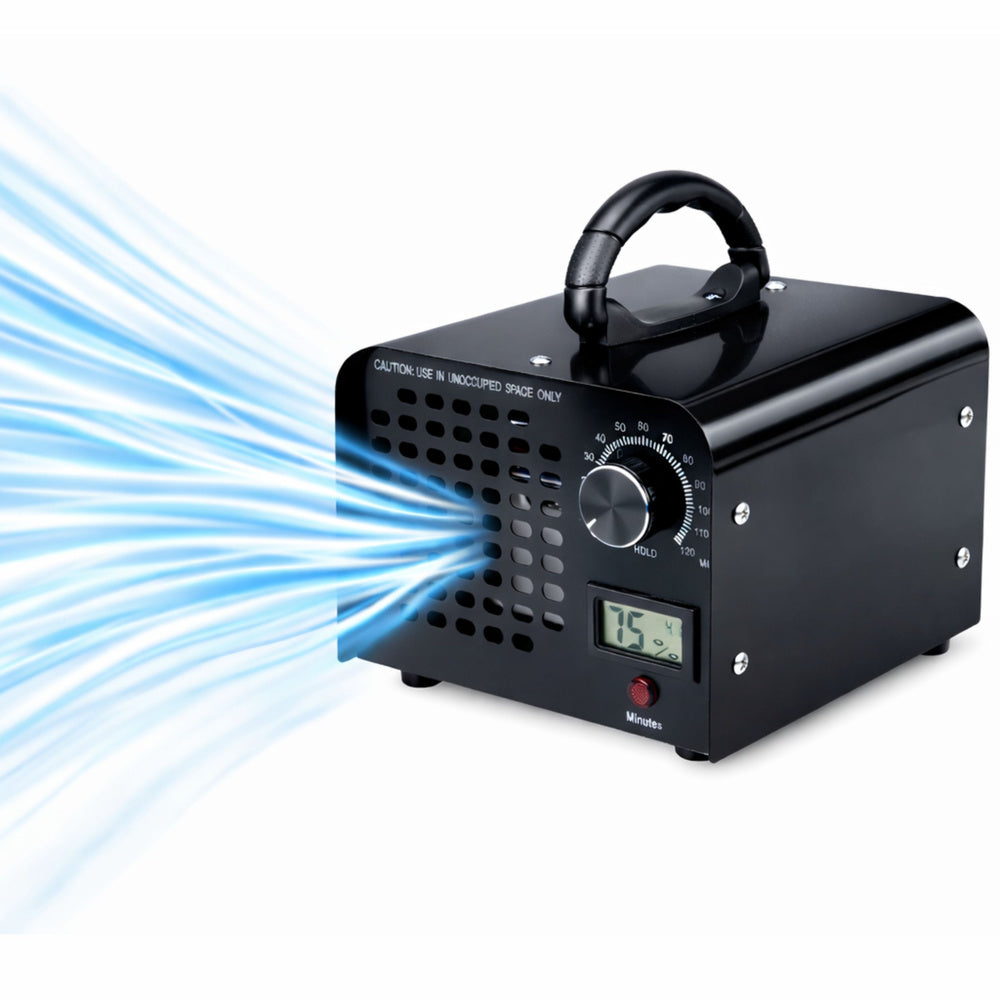 Generator ozona 60000 MG s displayom i tajmerom - crni
