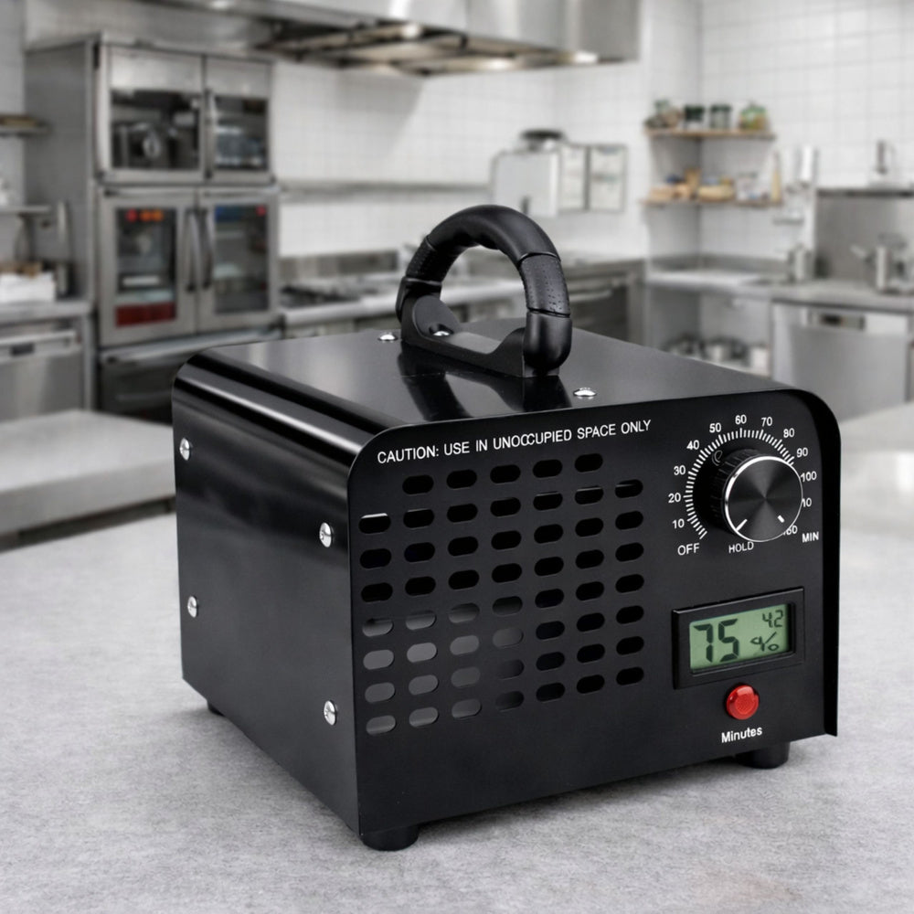 Generator ozona 60000 MG s displayom i tajmerom - crni