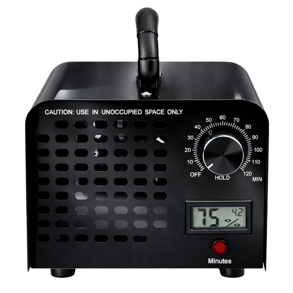 Generator ozona 60000 MG s displayom i tajmerom - crni
