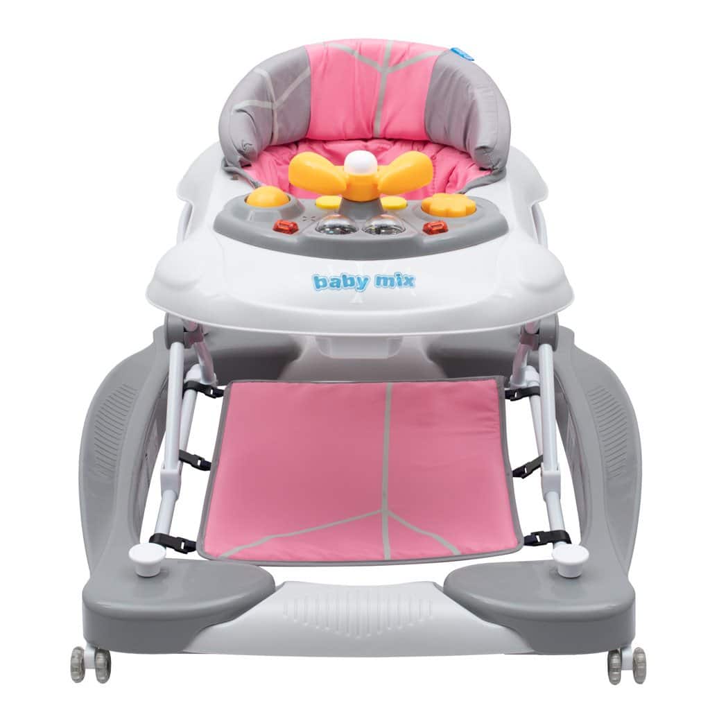 Baby Mix hodalica s ljuljačkom pink