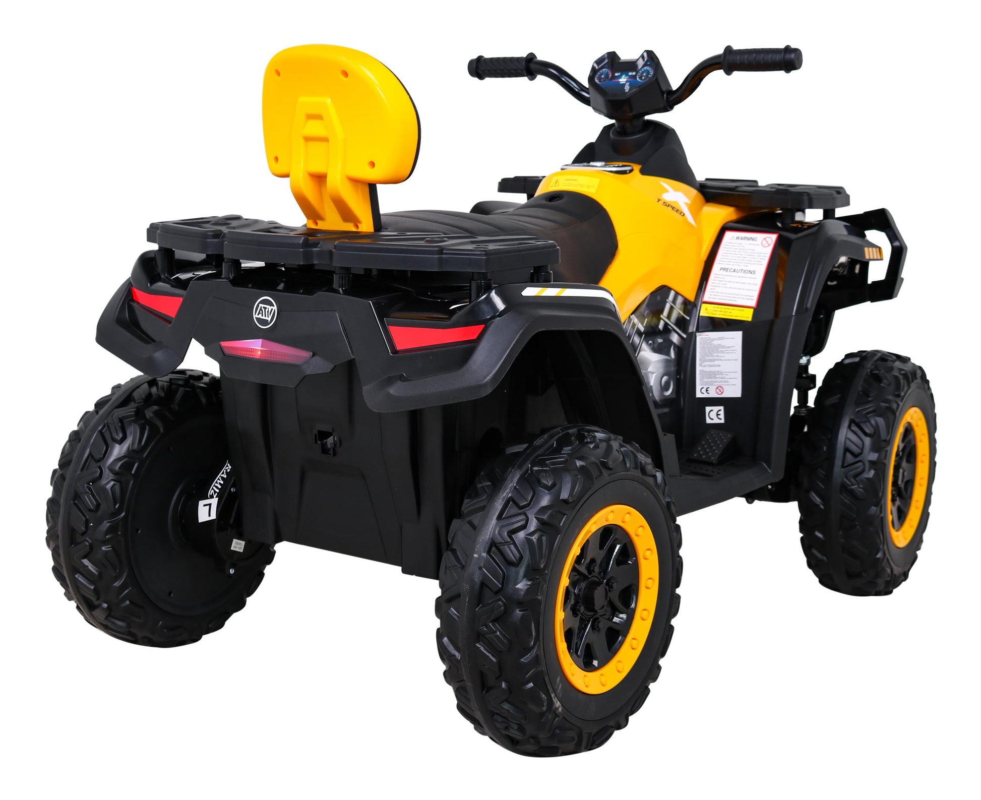 Quad na akumulator XT-SPEED 4x4 - žuti