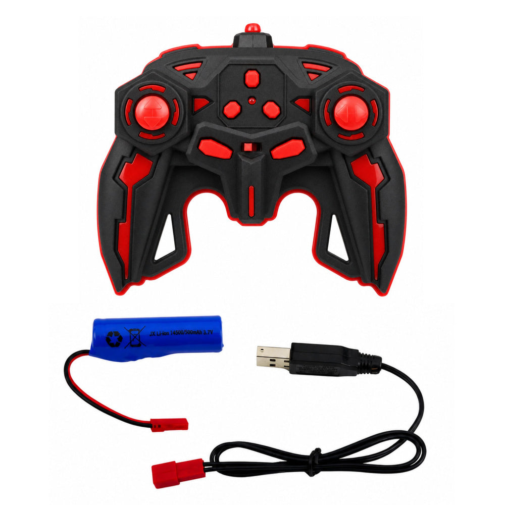 Remote Controlled RC Car 360° Rotation 4WD Lights Smoke 1:10