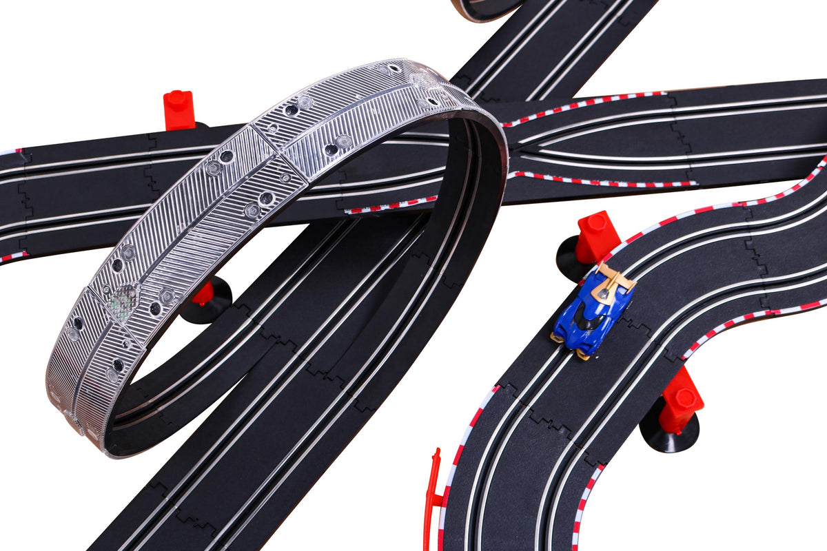 Velika trkaća staza Slot Racing sa 2 petlje