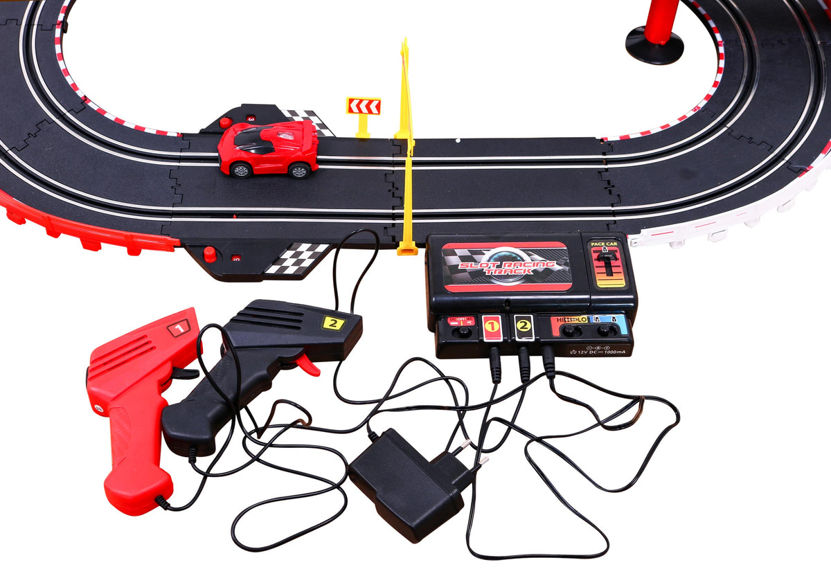 Velika trkaća staza Slot Racing sa 2 petlje