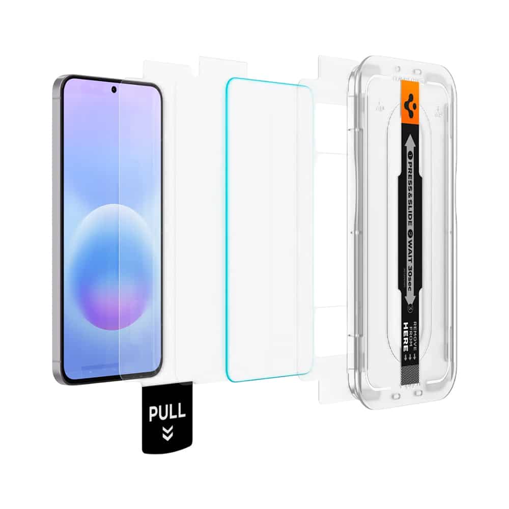 Spigen - (2 kom.) Glas.tR EZ-FIT Pro (AGL11397) za Samsung Galaxy A57 5G - clear