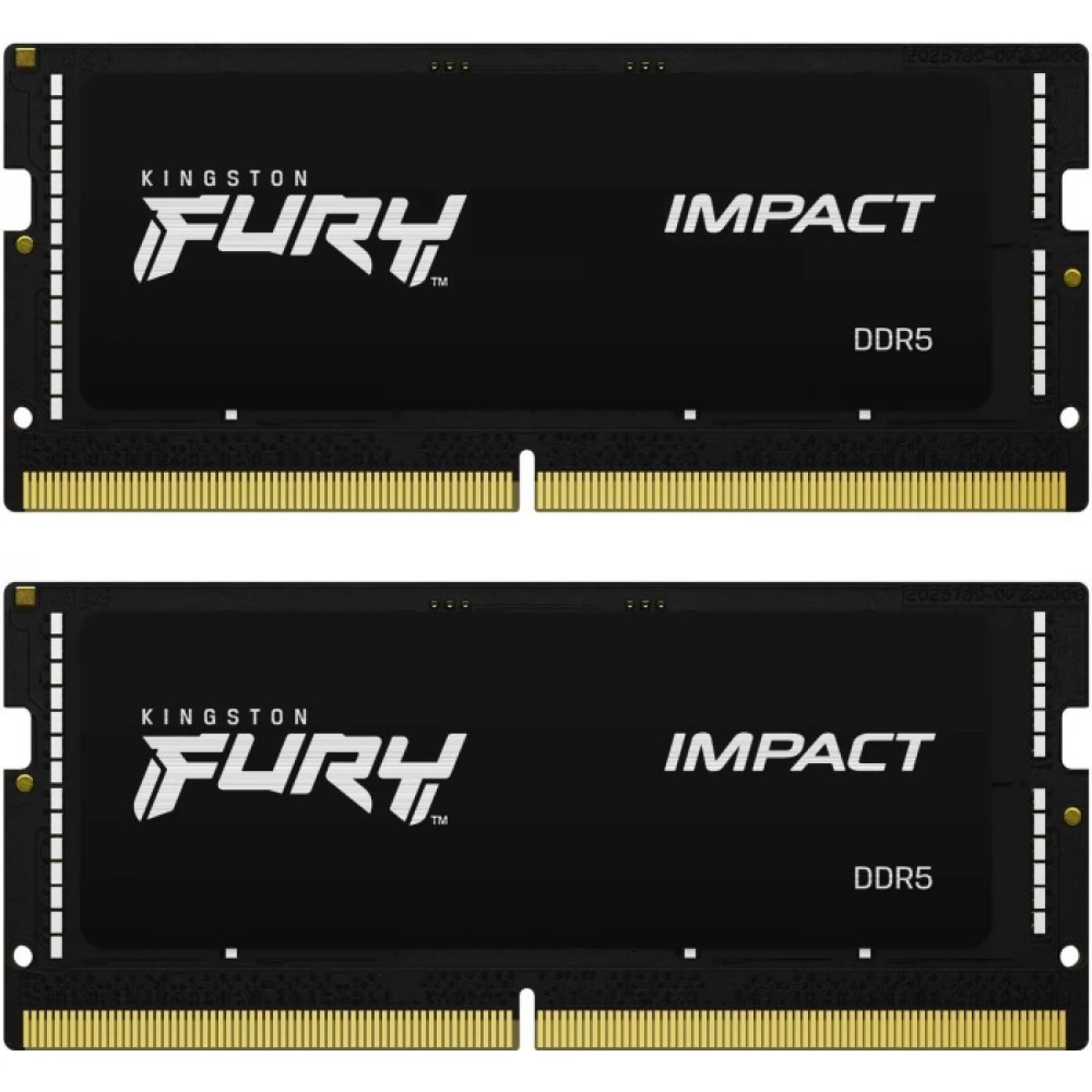 Kingston Technology FURY Impact Black memorijski modul 32 GB 2 x 16 GB DDR5 2400 MHz