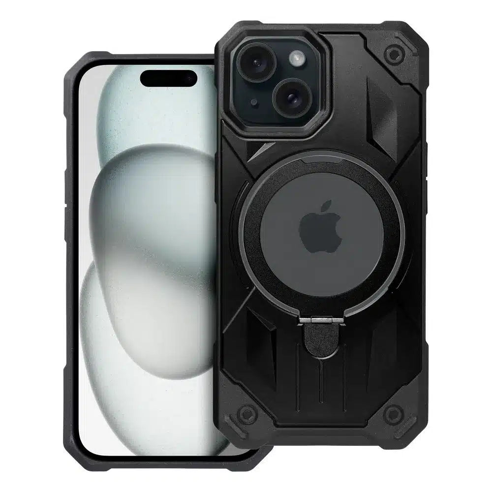 Armor Mag Cover maska kompatibilna s MagSafe za iPhone 15 crna
