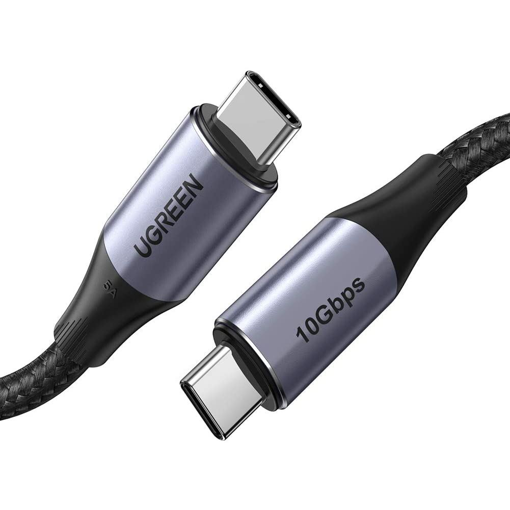 Ugreen 80150 USB kabel USB 3.2 Gen 2 (3.1 Gen 2) USB C Crno