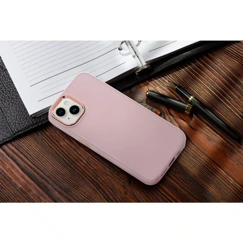 FRAME maska za XIAOMI Redmi 12 4G / 12 5G puder roza