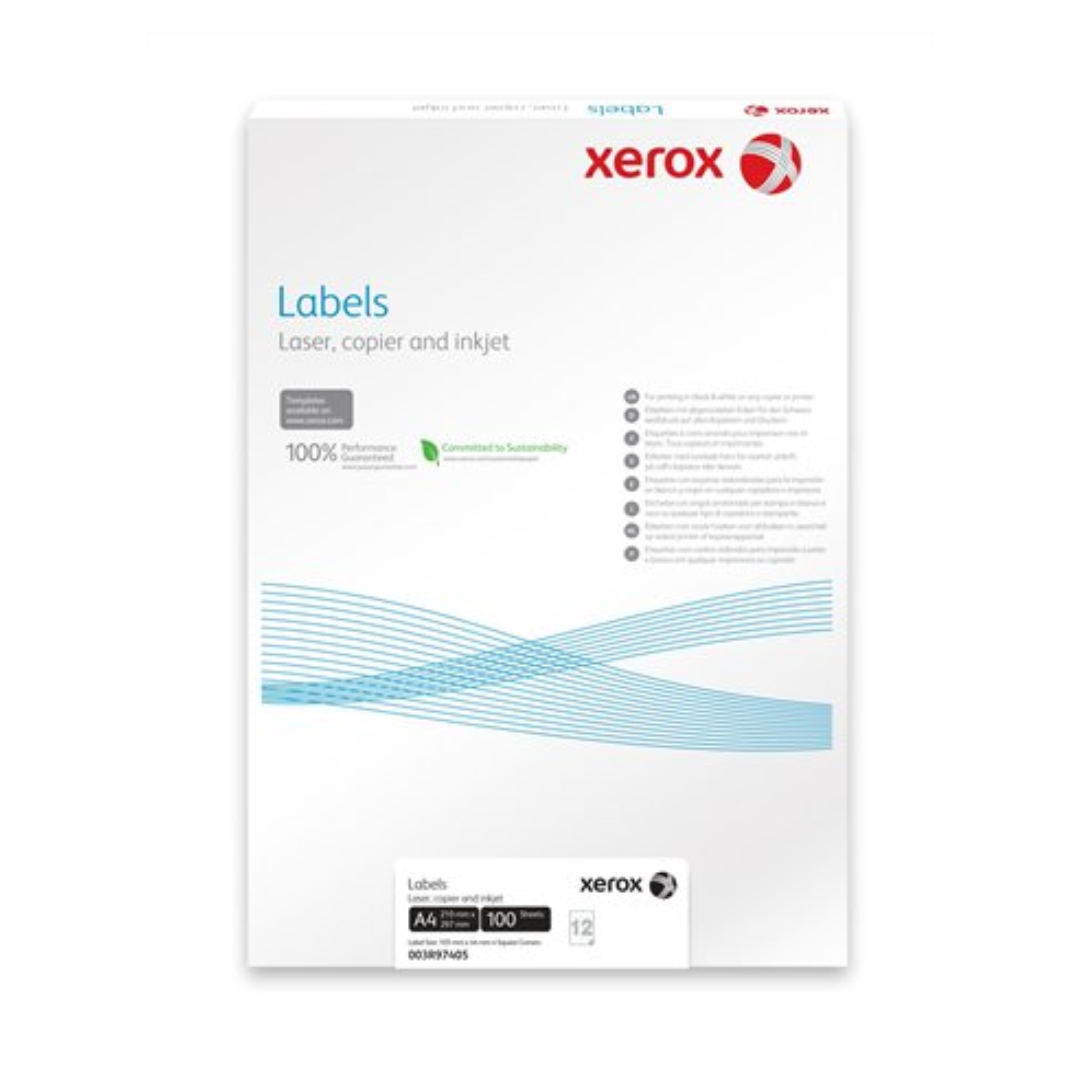 Xerox 003R97400 naljepnica za pisač Bijelo Samoljepljive naljepnice za pisač