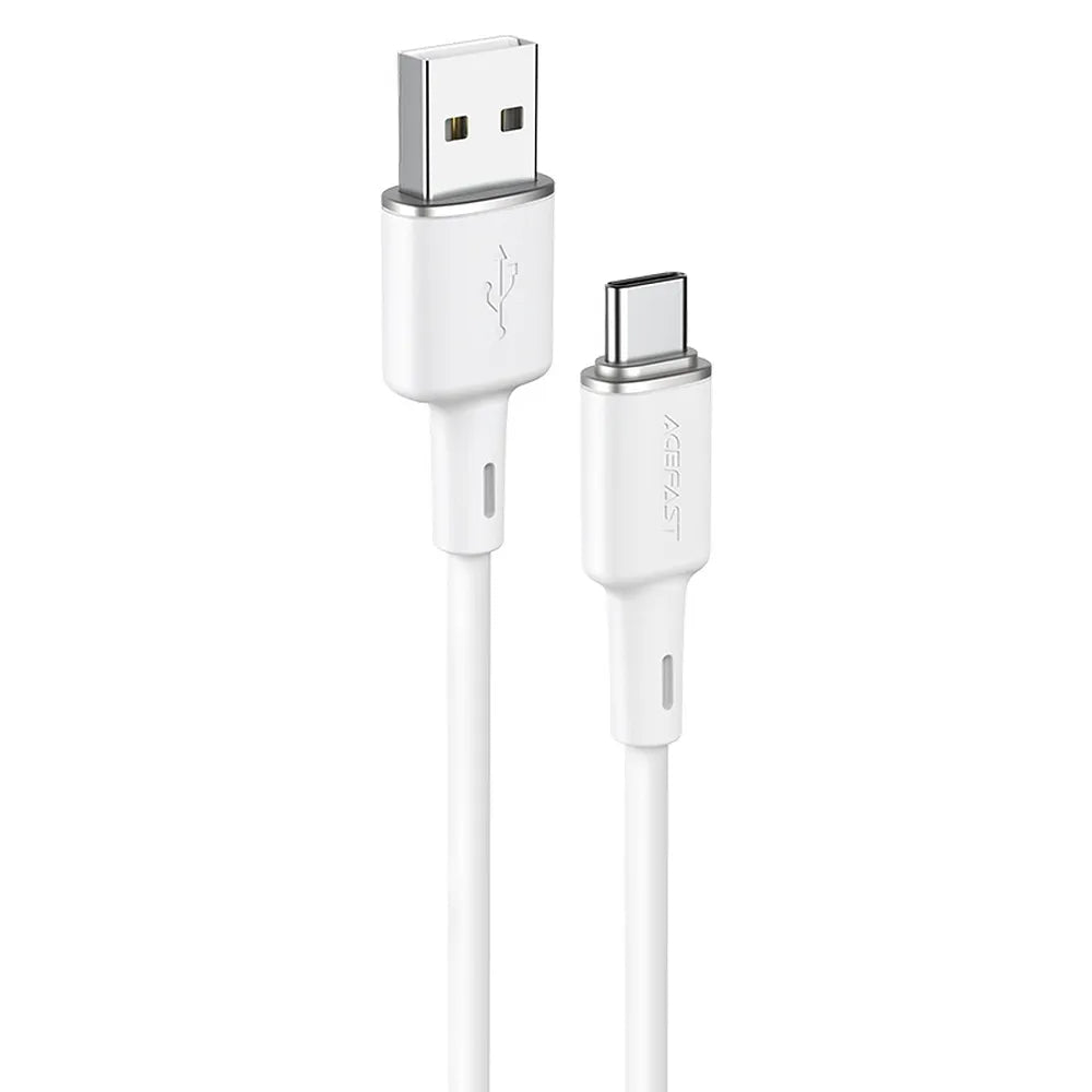 ACEFAST kabel USB A na Type C 3A C2-04 silikonski 120 cm bijeli