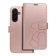 MEZZO Book case preklopna torbica za SAMSUNG GALAXY A55 5G Teddy Bear Rose Gold