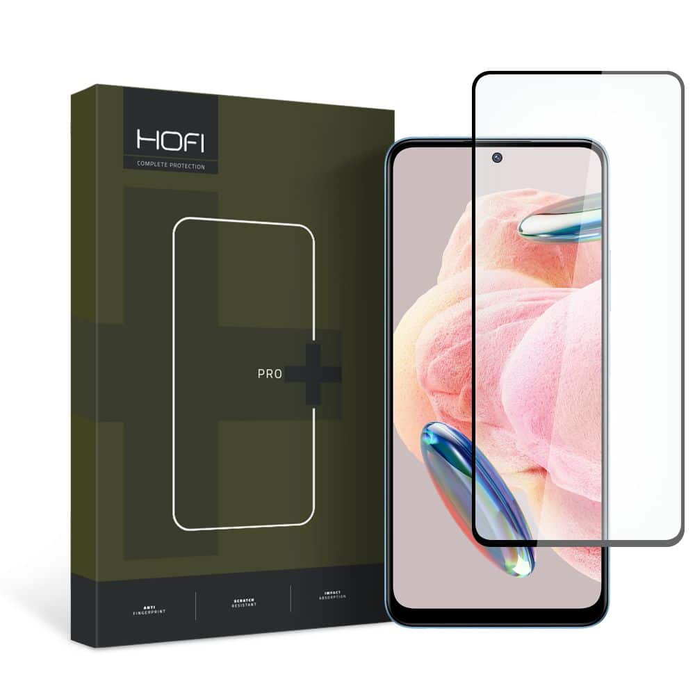 HOFI GLASS PRO+ ZA XIAOMI REDMI NOTE 12 4G/ LTE crno