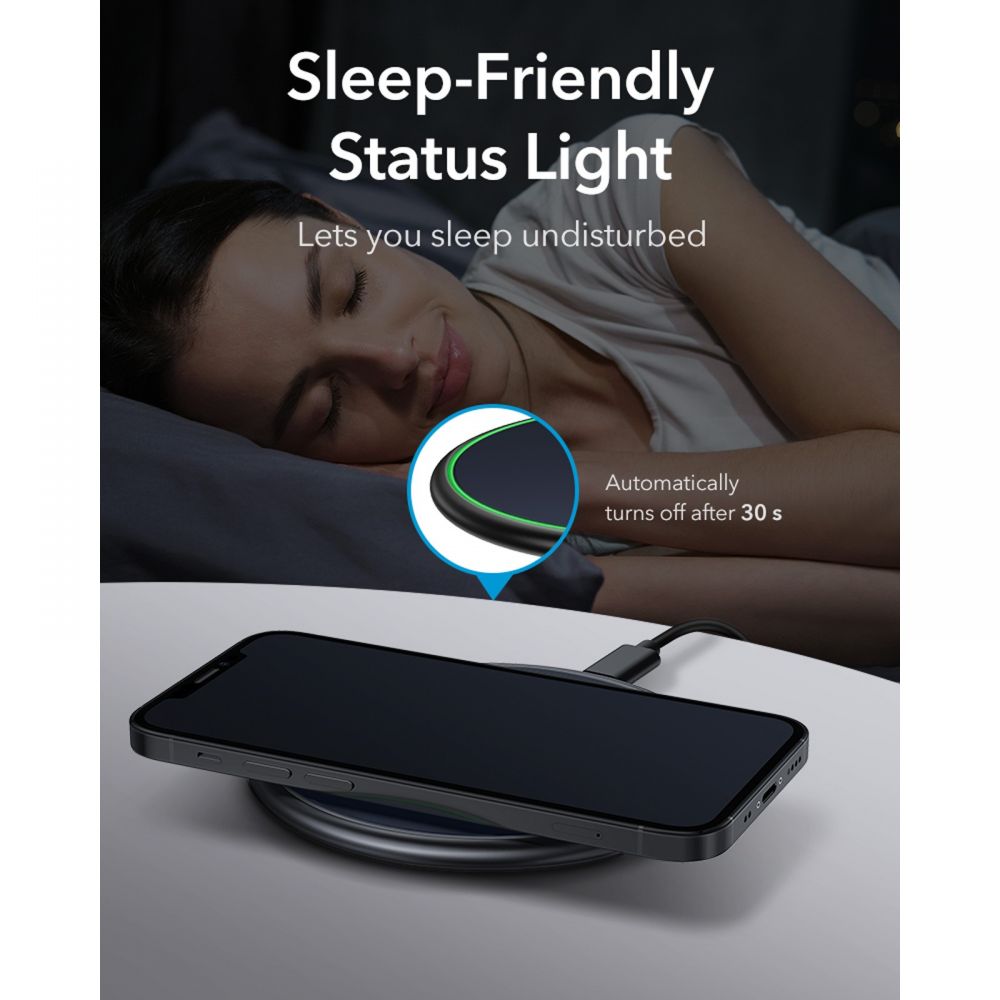 ESR HALOLOCK MAGNETIC MAGSAFE BEŽIČNI PUNJAČ MIDNIGHT PLAVI