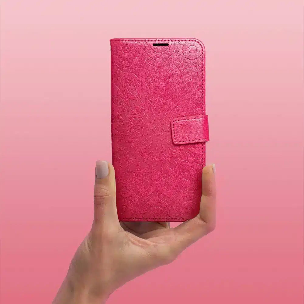 MEZZO Book case preklopna torbica za XIAOMI Redmi NOTE 13 5G mandala magenta
